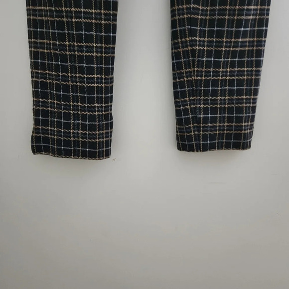 J.Jill | Plaid Ponte Slim Leg Pull On Stretch Pants - Size S Petite - Picture 8 of 11
